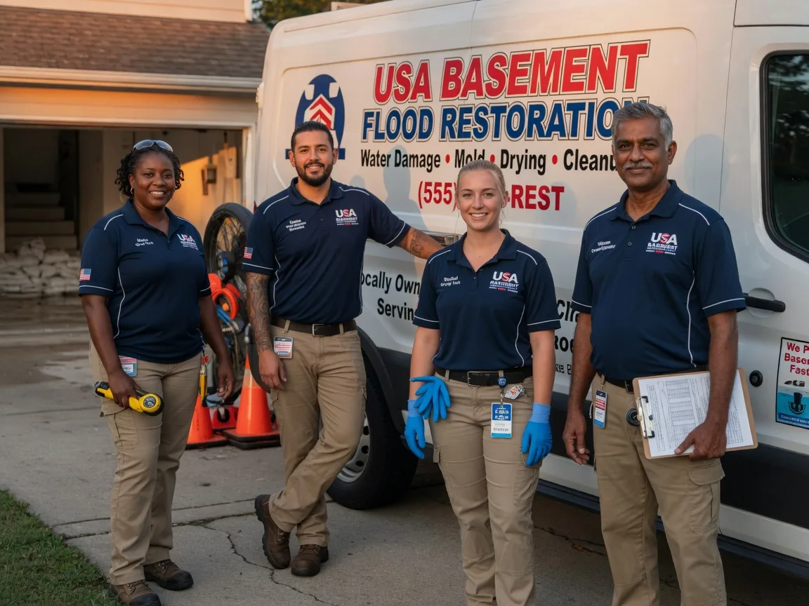 Basement Flood Cleanup company in Negley, OH